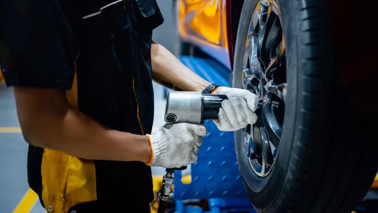 Wymiana opon z wyważaniem